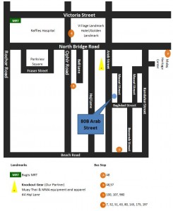 Map Arab St