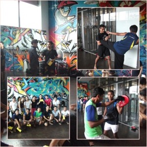 Singapore Police Force Kickboxing WorkShop
