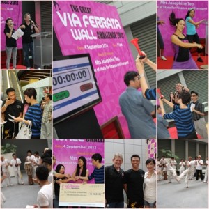 Via Ferrata MediaCorp Zumba Singapore