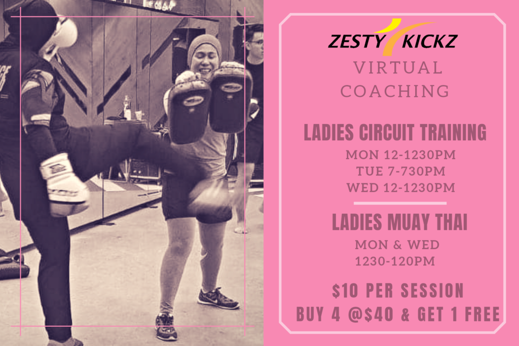 Online Coaching by Vinz Zesty Kickz Muay Thai